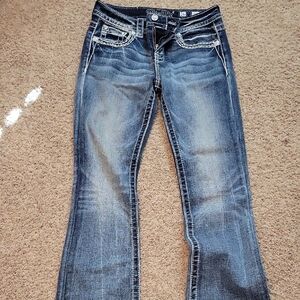 Miss Me Boot Cut Blue Jeans